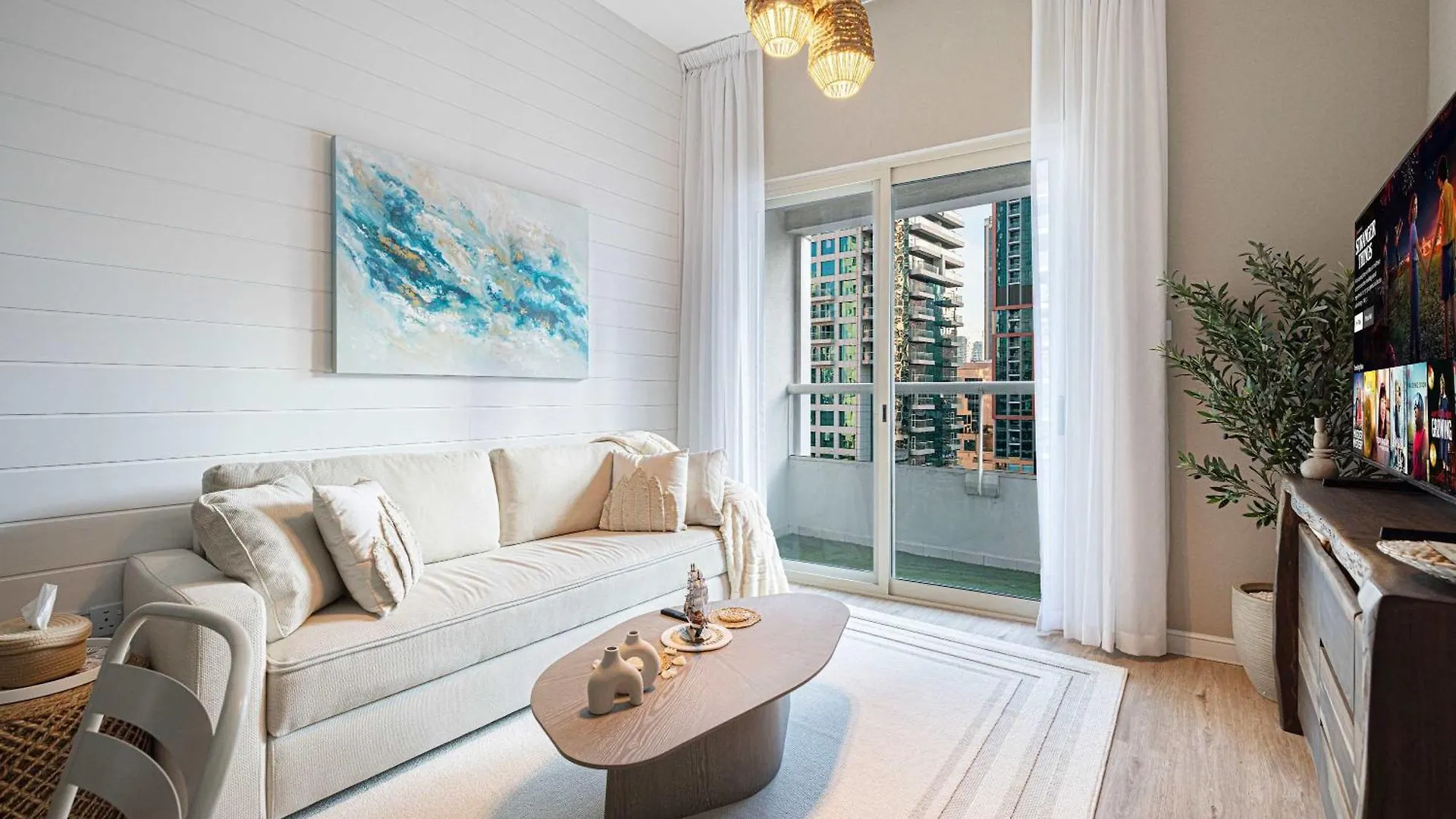 1Br Beach House Vibes In Prime Marina Location Dubai
