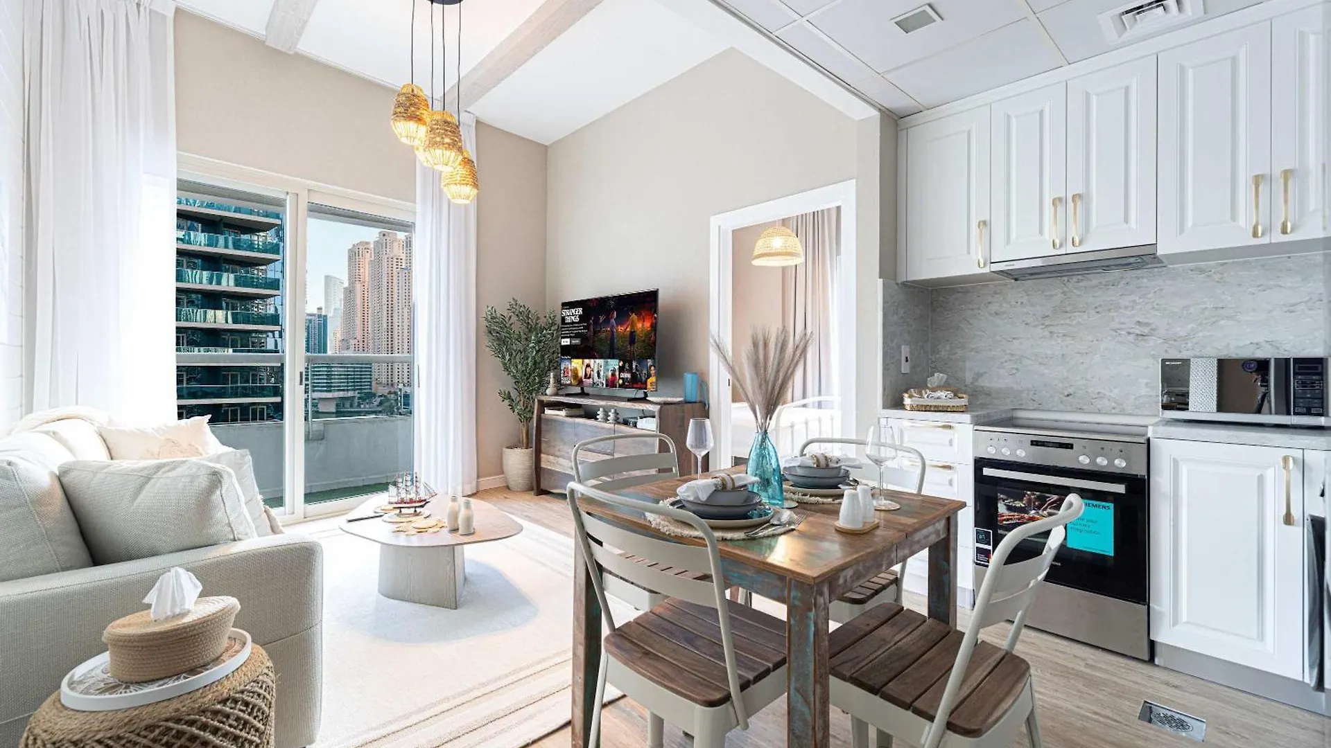 Apartment 1Br Beach House Vibes In Prime Marina Location Dubai